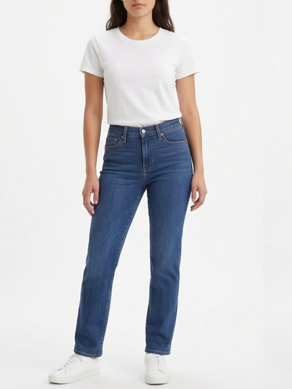 *Levis Signature High-Rise Straight Leg Jean